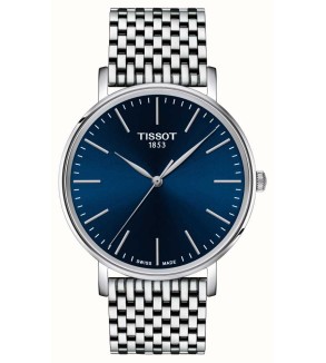 Montre Tissot |cadran bleu | acier inoxydableT1434101104100 Tunisie.